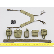 1:6 Scale US Post-War M-1956 Vietnam War Canvas Web Gear Combat Equipment Set (Special Order)